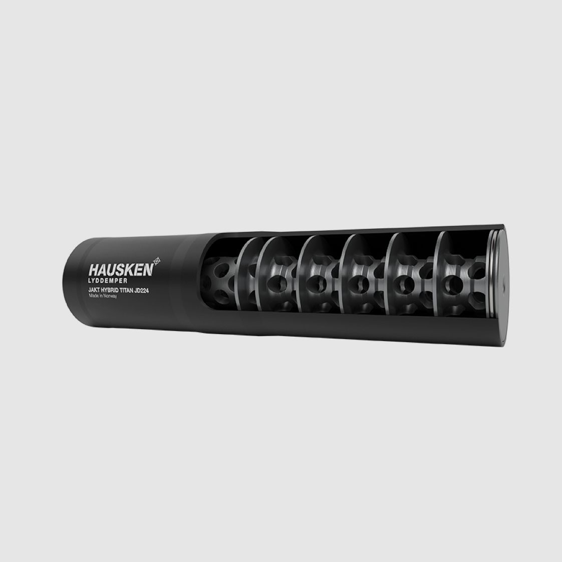Hausken 2429854 Schalldämpfer JAKT JD224TI HYBRID TITAN Kaliber .30/.308 -30 dB