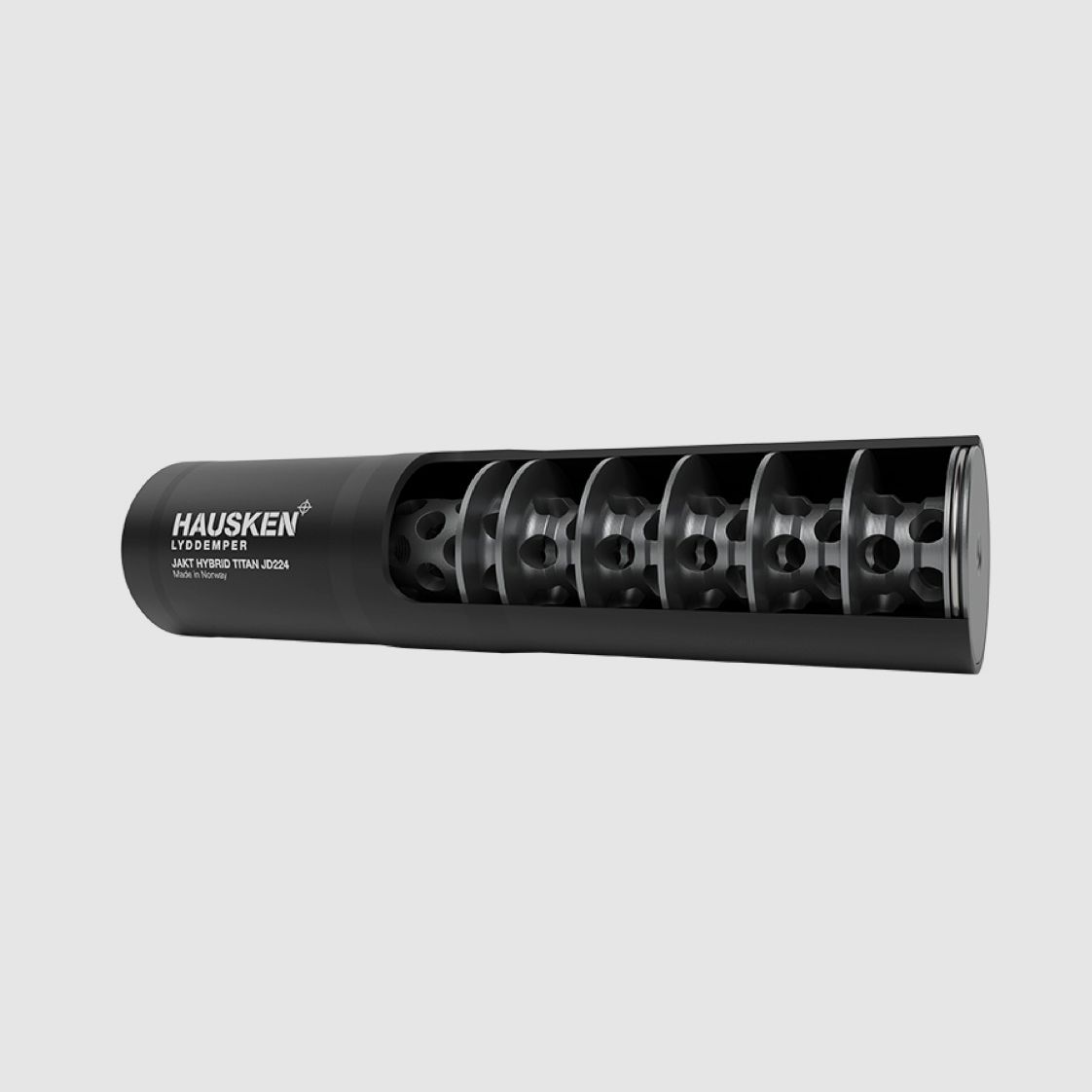 Hausken 2429854 Silencer JAKT JD224TI HYBRID TITAN Caliber .30/.308 -30 dB