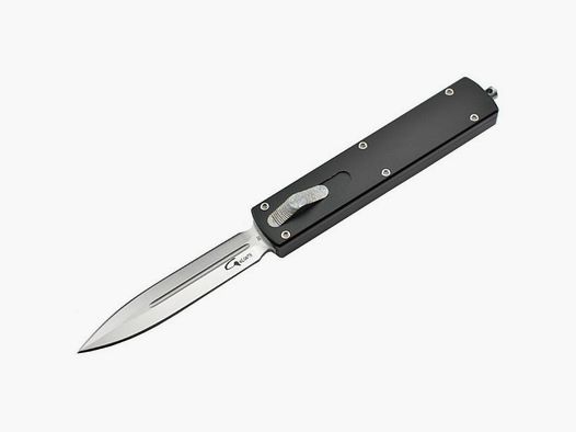 Golgoth G12DT+ Automatic Knife OTF with Dagger Blade, Aluminum Handle and Titanium Parts