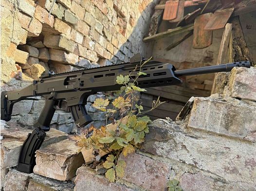 CZ Selbstladebüchse .22 lfB Scorpion Evo 3 S1 Carbine mit Kompensator 1/2×2	 .22lr