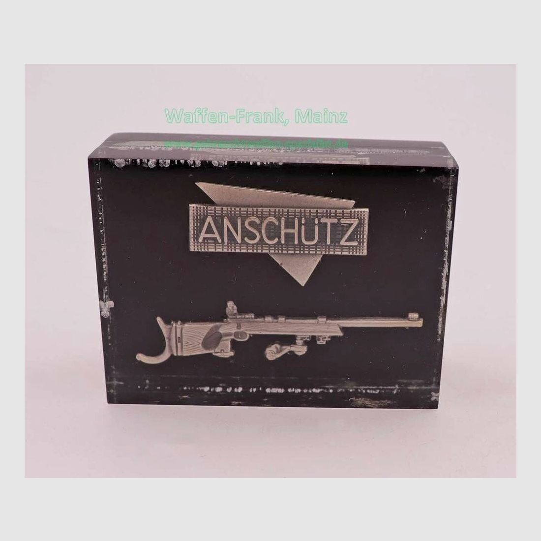 Anschütz, Ulm Super-Match .22 LR-geweer in resin tafelstandaard