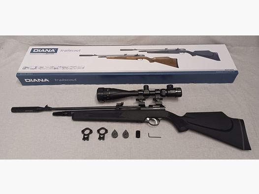 Diana Trailscout / Zielfernrohr / 4,5 mm Diabolo / CO2 / Gewehr / OVP (162)