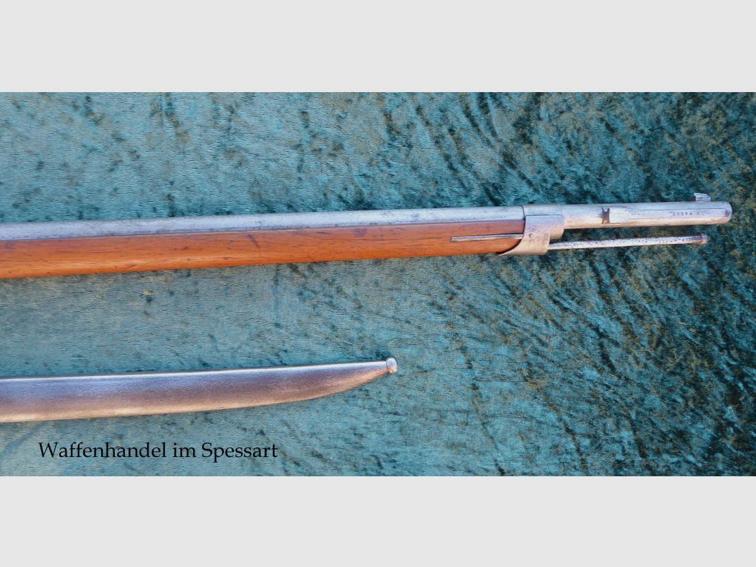 Karabin zapalnikowy Chassepot Mle 1866 cahen-Lyon 1867.