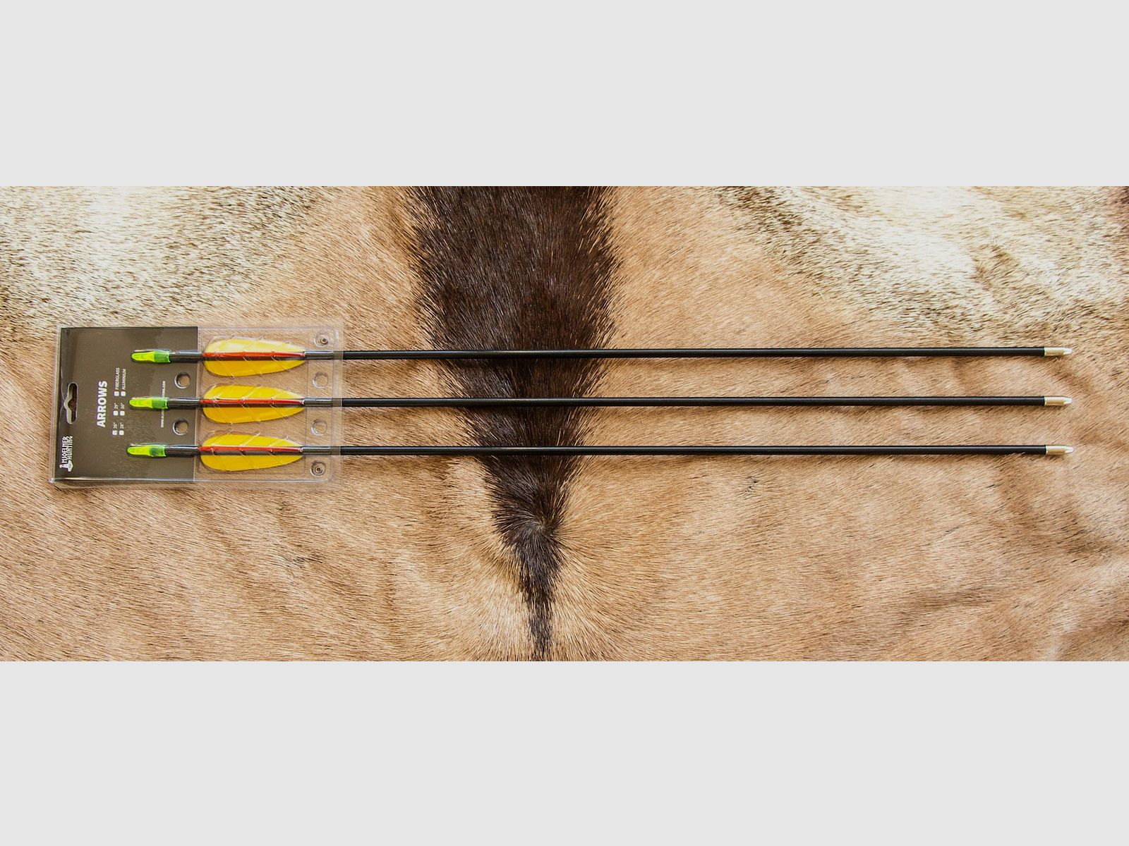 Glasfaserpfeile 26 Zoll 3er-Pack