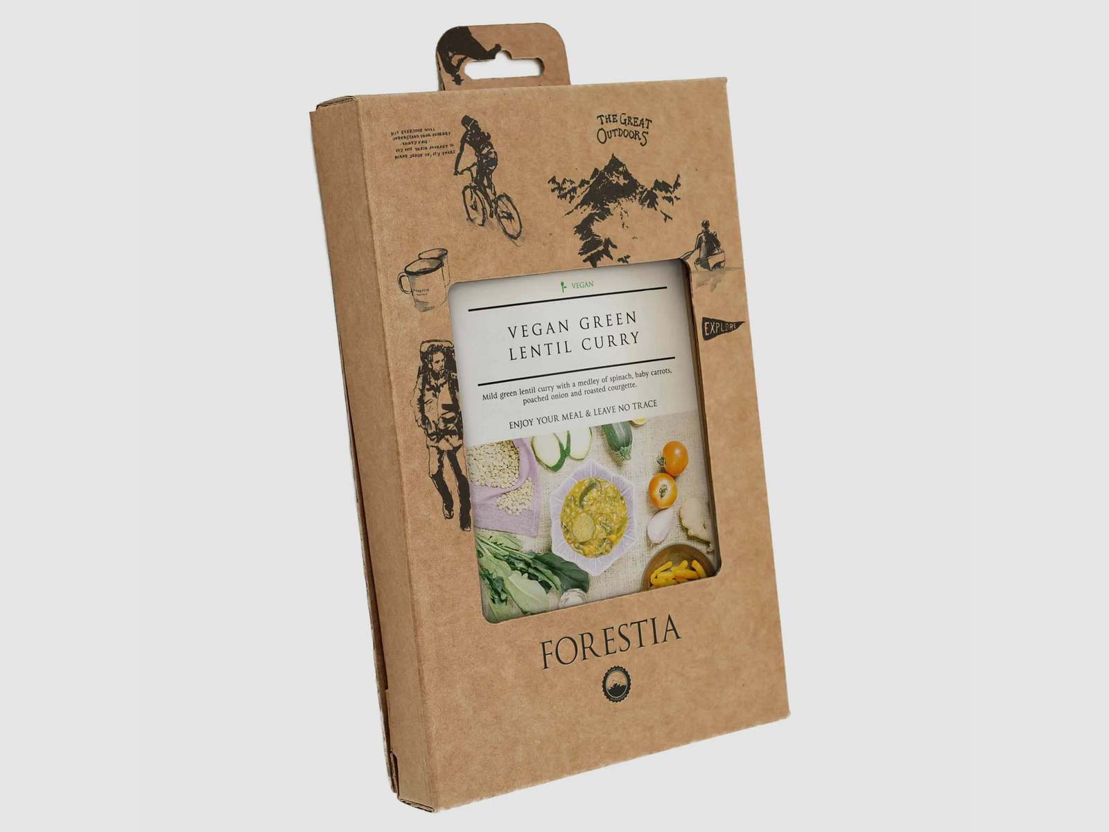 Forestia Veganes Curry mit grünen Linsen