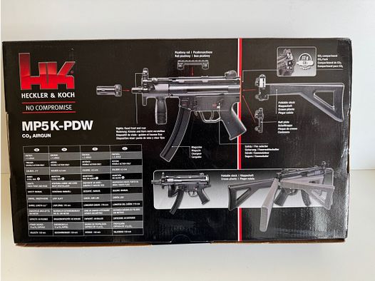 Umarex Heckler&Koch MP5 K-PDW 4,5mm BB