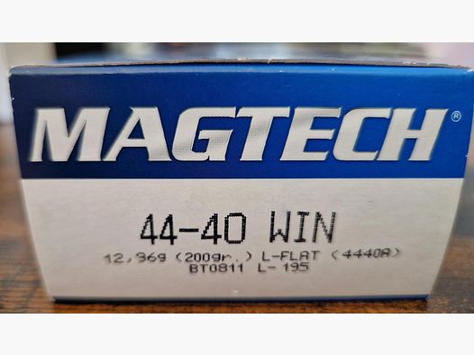 Magtech cartridges 44-40 Win new and in original packaging