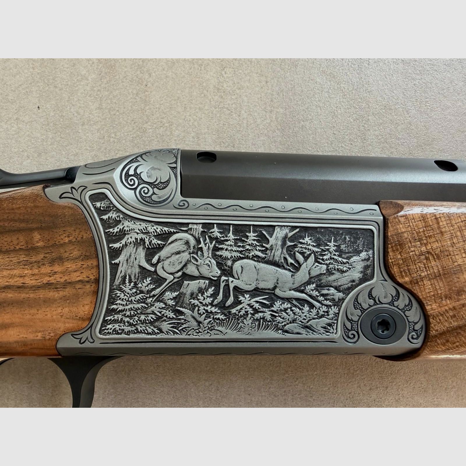 Blaser Bockbüchsflinte BBF 95 Luxus Gravur Rehwild 6,5x57R 20/76