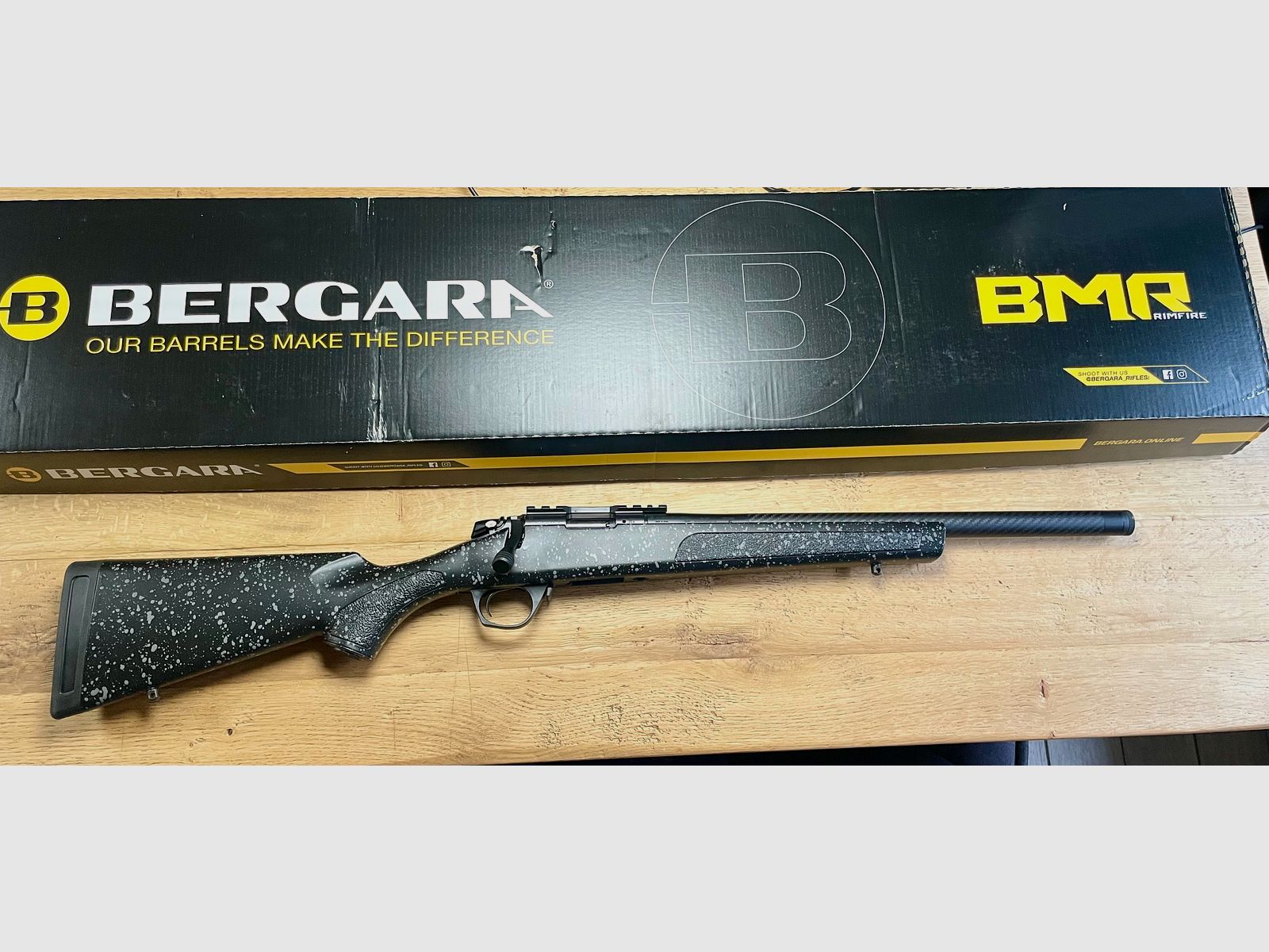 KK Repeater rifle Bergara BMR Carbon .22lr - 18” barrel