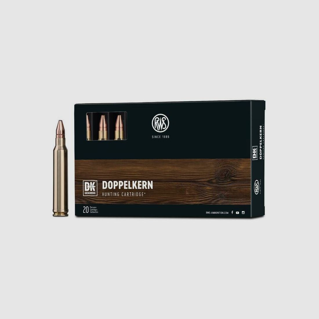 RWS DK 10,7g/165grs à20 .300Win. Mag