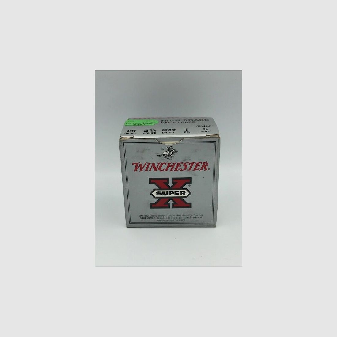 Winchester Super X cartuchos de perdigones 28/70 n.º 6 / 2.8mm High Brass