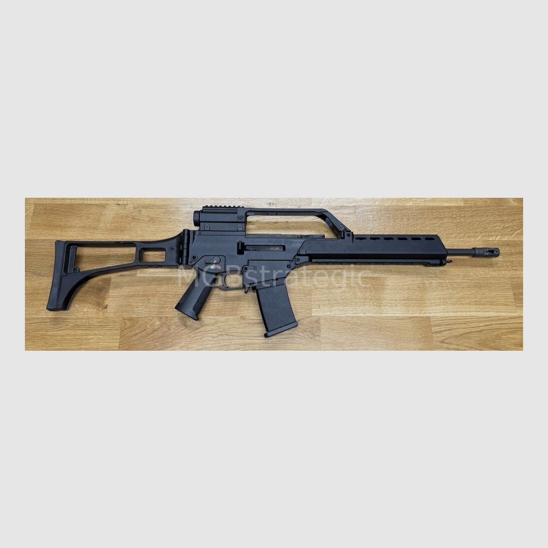 Heckler & Koch HK243 S SAR - Color negro - ¡El G36 civil aprobado deportivamente! Color negro / con correa de transporte G36 original 3x y riel Picatinny