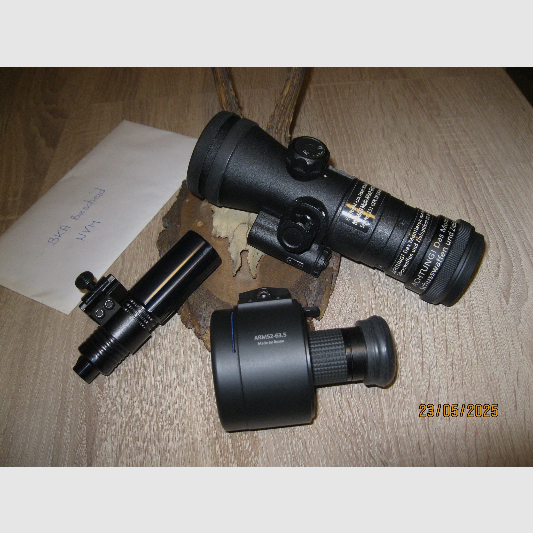 Nachtsichtgerät Nightlux NV Mau gen 2+ ONYX schwarz/weiß.