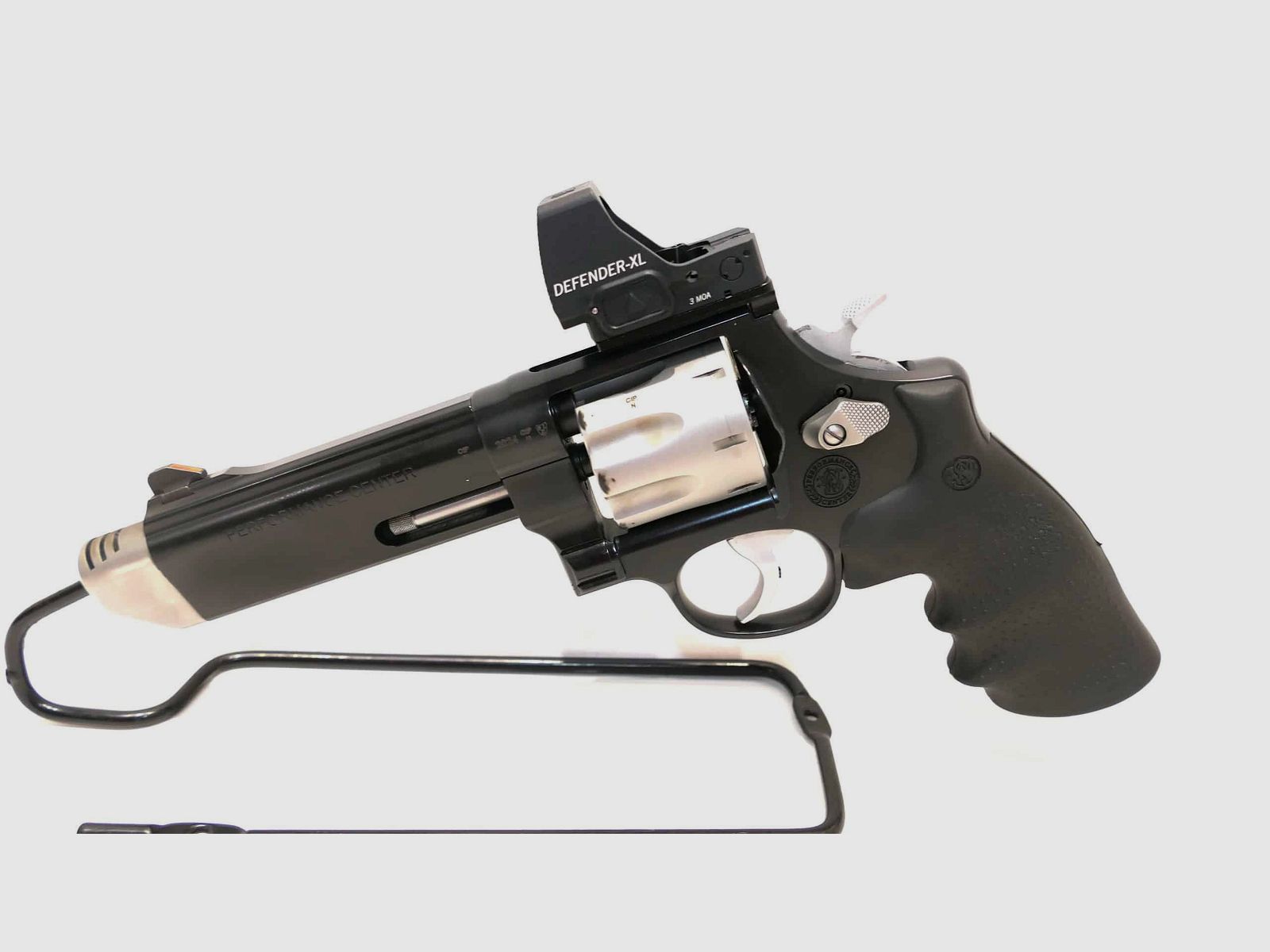 REVOLVER SMITH UND WESSON 627 V-COMP MIT VORTEX XL KAL. 357MAG - GEBRAUCHT, Bild 2 von 5