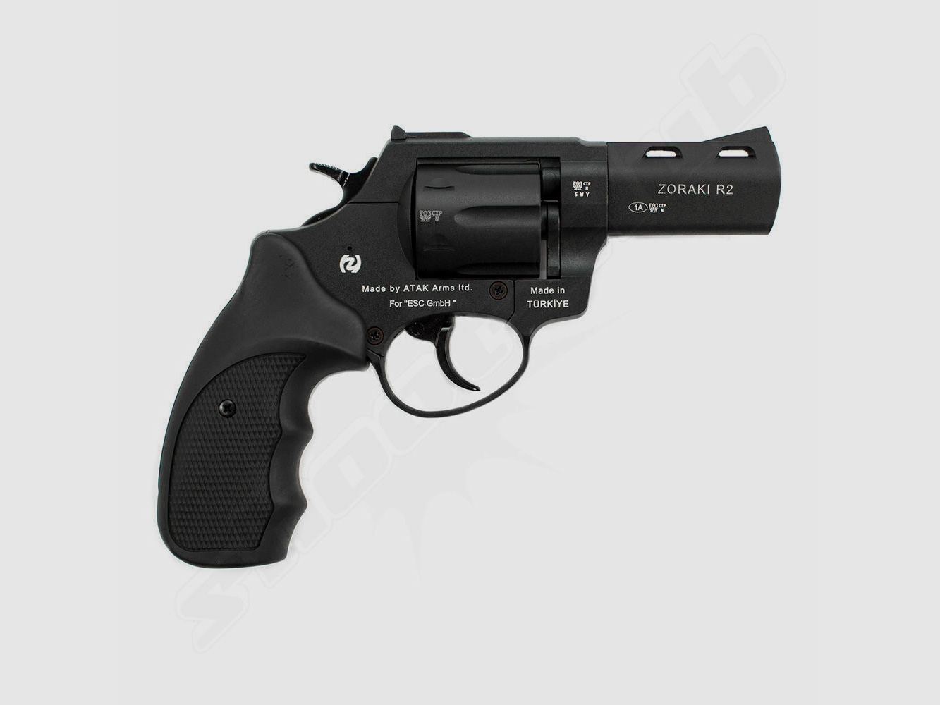 Zoraki	 Schreckschussrevolver R2 3'' 9mm R.K. schwarz