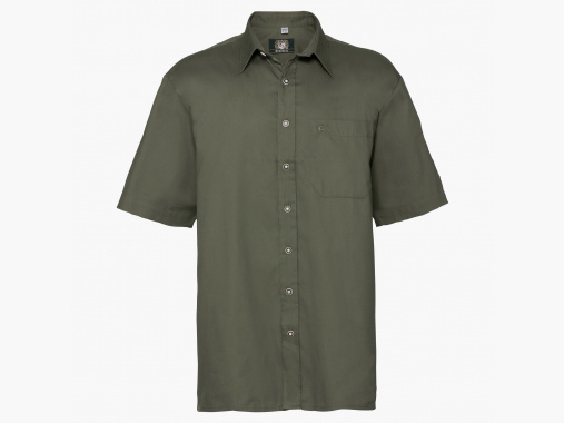 OS Trachten Heren Korte Mouwen Shirt Springende Herten | 43/44