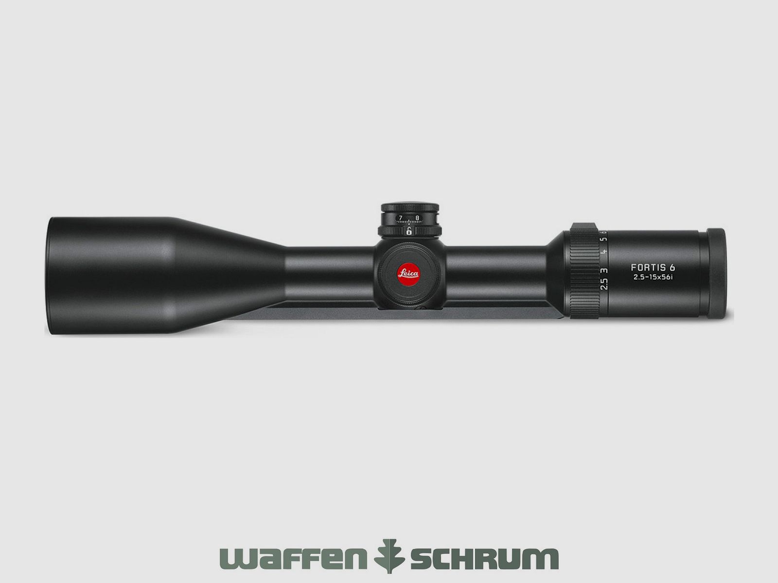 Leica Fortis 6 - 2.5-15x56i with rail reticle quick adjustment BDC