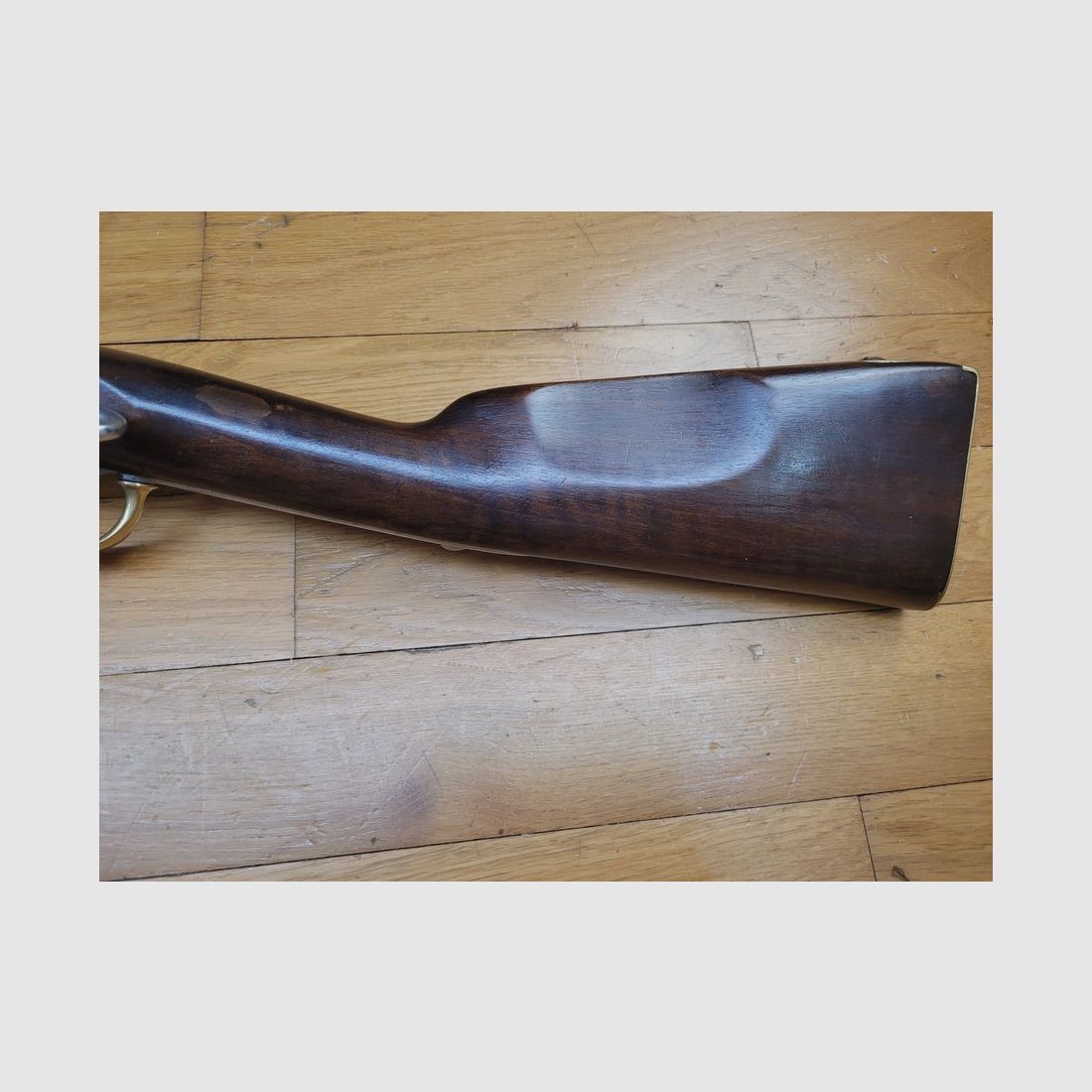 Seltener Kavallerie-Muskete Modell 1816 – Saint-Étienne 1820 – Schöne einheitliche Stempel in der Ausstattung – Sehr schönes Holz – Gute Funktion – TBE, Bild 22 von 26