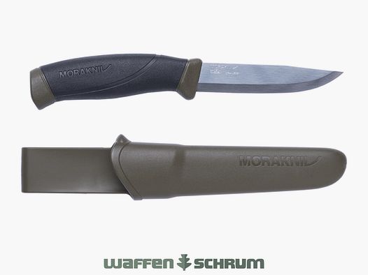 MORA Coltello da esterno Companion Militare Verde