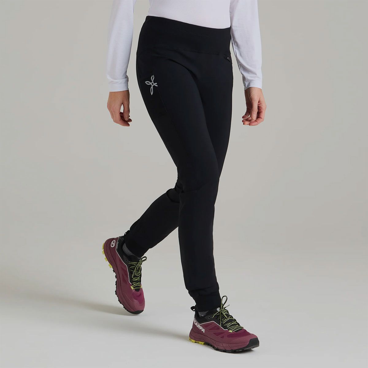 BROEK – MONTURA – DAMES – SOUND PANTS WOMAN Zwart / Zwart, afbeelding 6 van 9