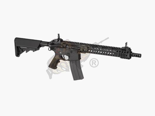 G&G GC16 MPW  12" mit ETU in Schwarz Airsoft S-AEG frei ab 18