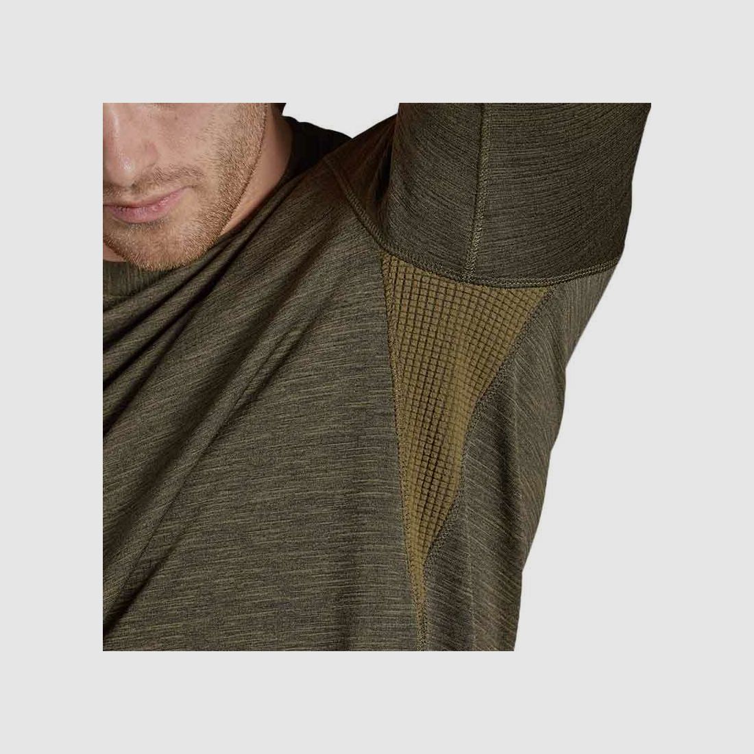 Seeland Herren Langarmshirt Active Pine Green