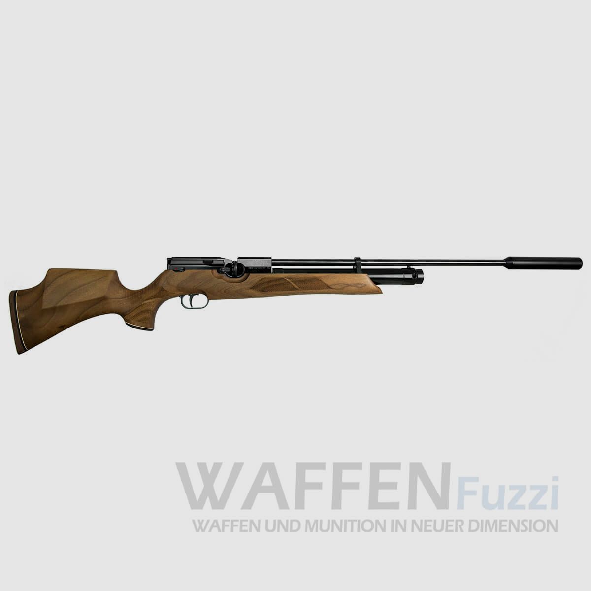 Weihrauch HW 100 S carabina ad aria compressa PCP 4,5 mm canna lunga + silenziatore, immagine 2 di 6