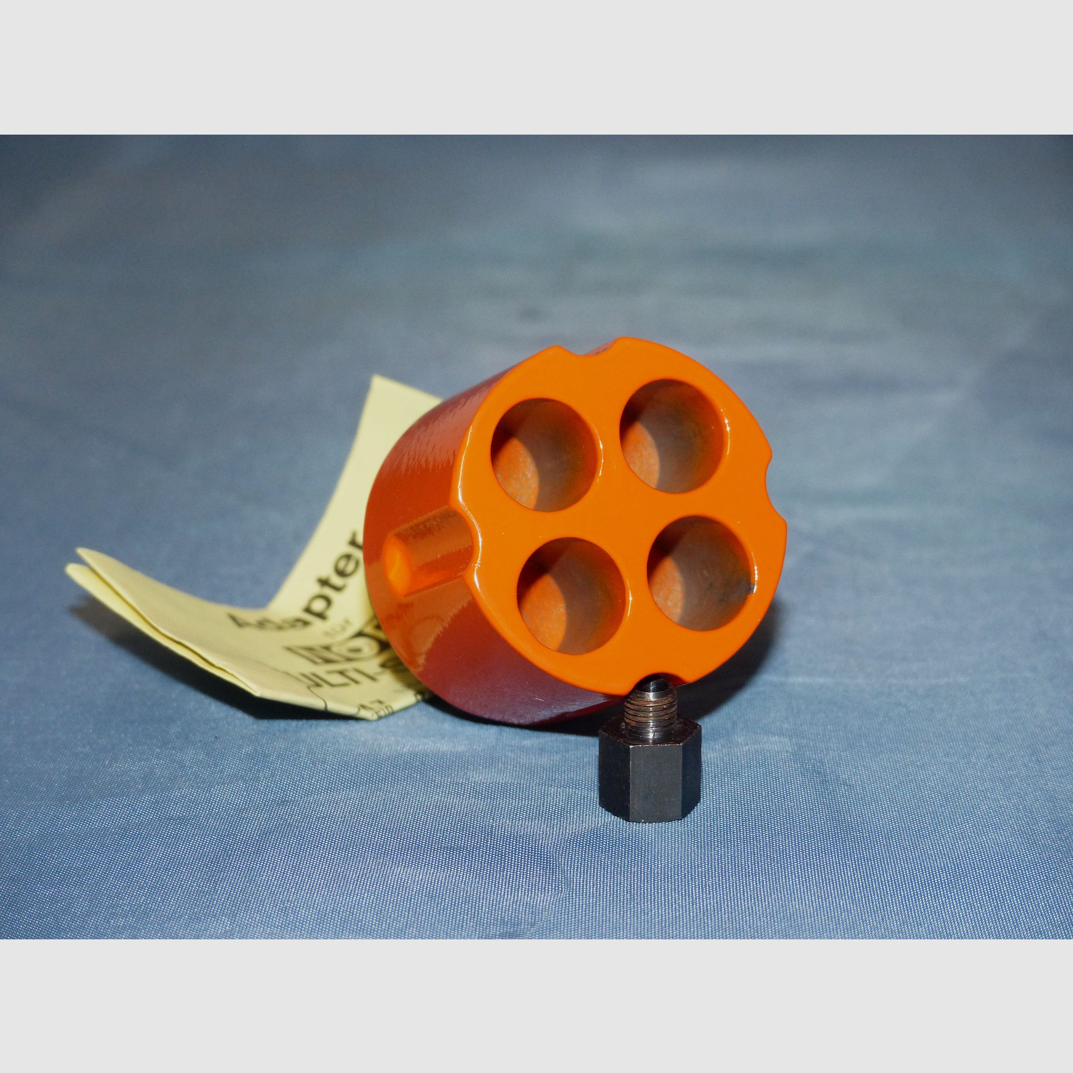 Rewolwer gazowy z hukowym wystrzałem adapter Noris Multi-Signal DBGM OVP vintage