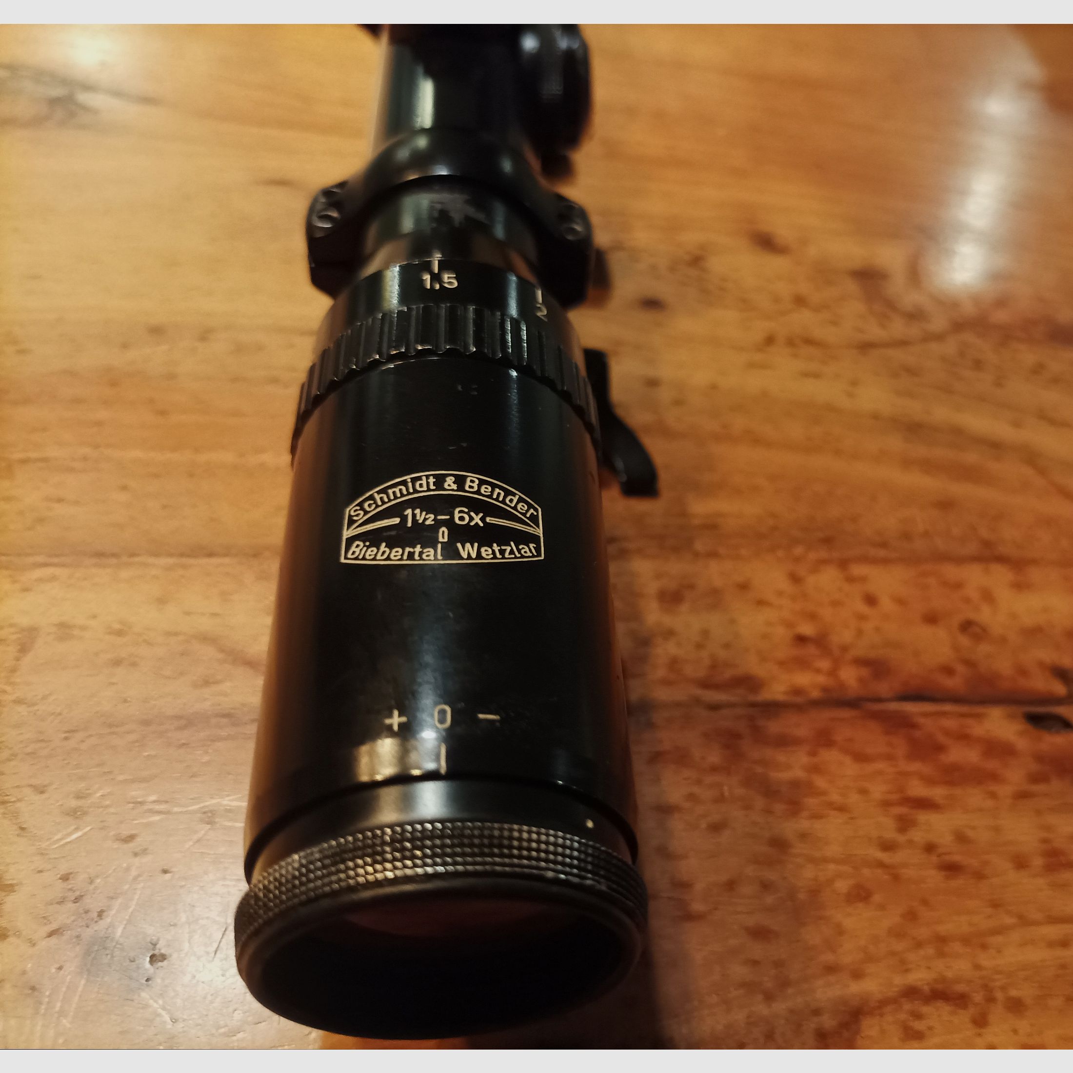 Zielfernrohr Schmidt und Bender 1,5-6x42