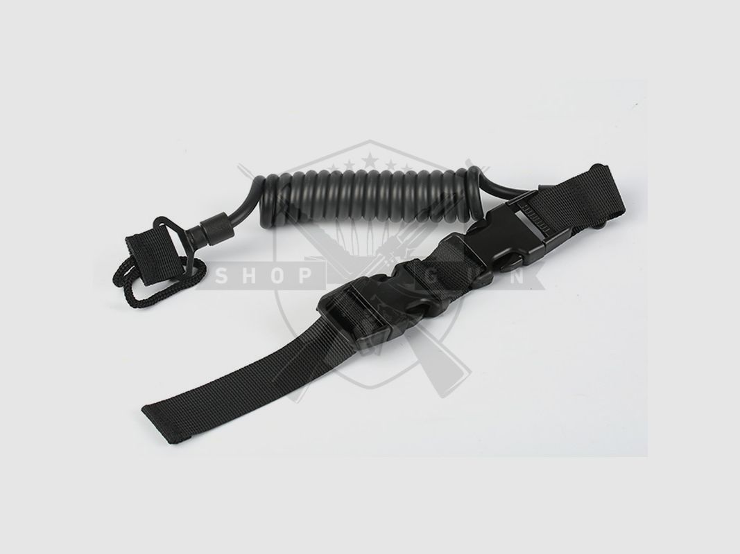 Pistolen Sling / Lanyard (Schwarz)