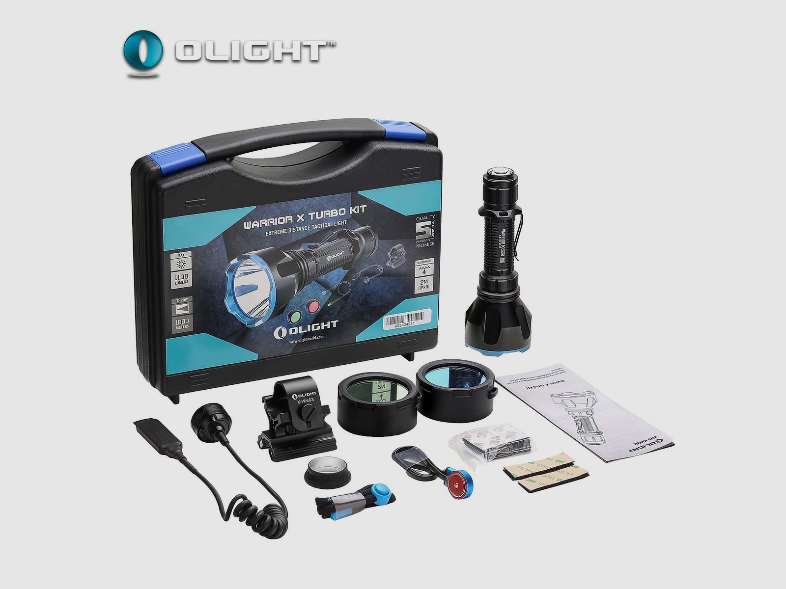 OLIGHT Warrior X Turbo Jagdset
