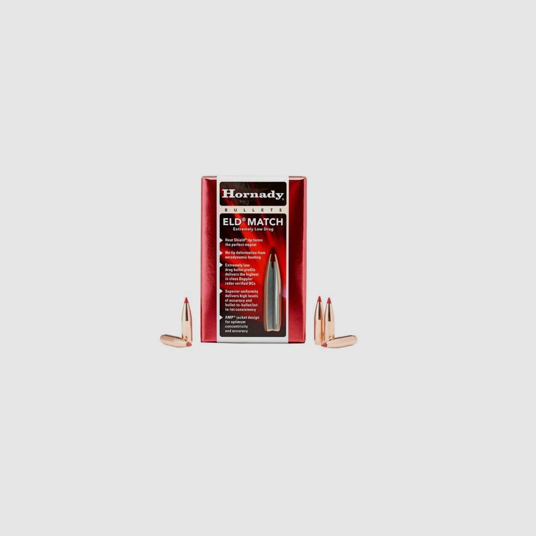 HORNADY Kal. 3.. Büchsen .338LapuaMag ELD Match TM 20 Stk 18,5g/285gr