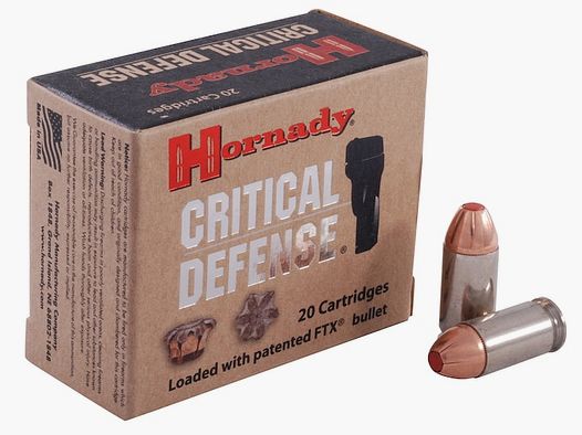 Hornady Critical Defense .45 ACP 185GR FTX 20 cartucce