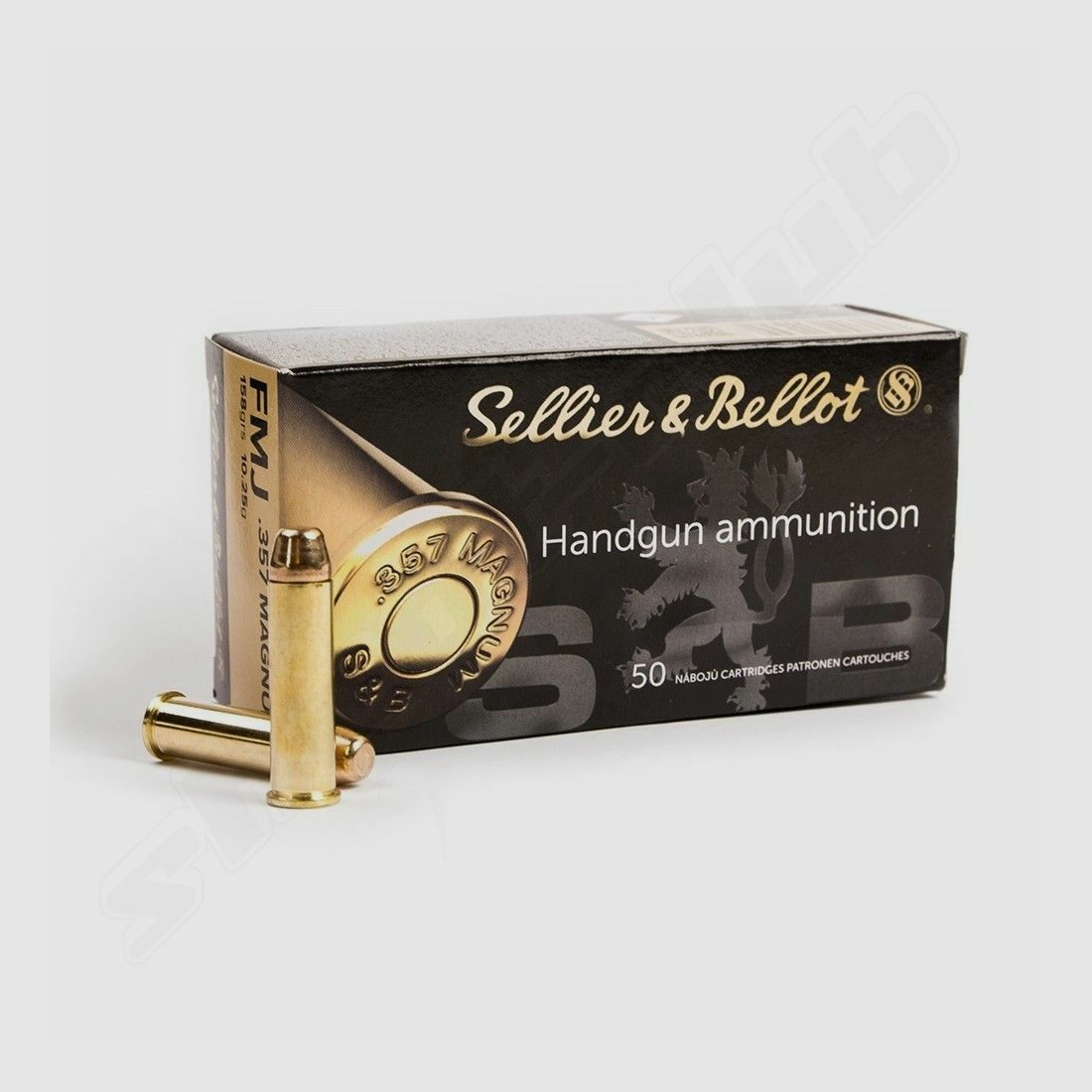 Sellier & Bellot FMJ 10,24g/158gr - 50 uds. .357Mag