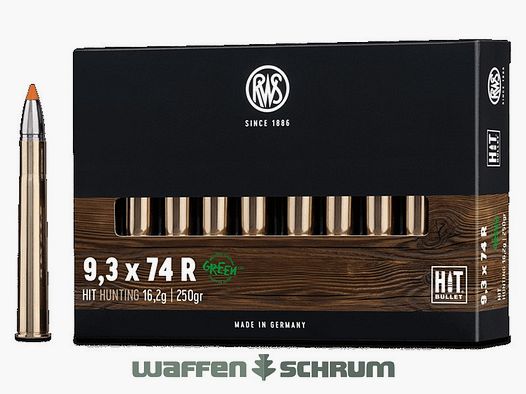 RWS HIT 16.2g - 250gr 9.3x74R