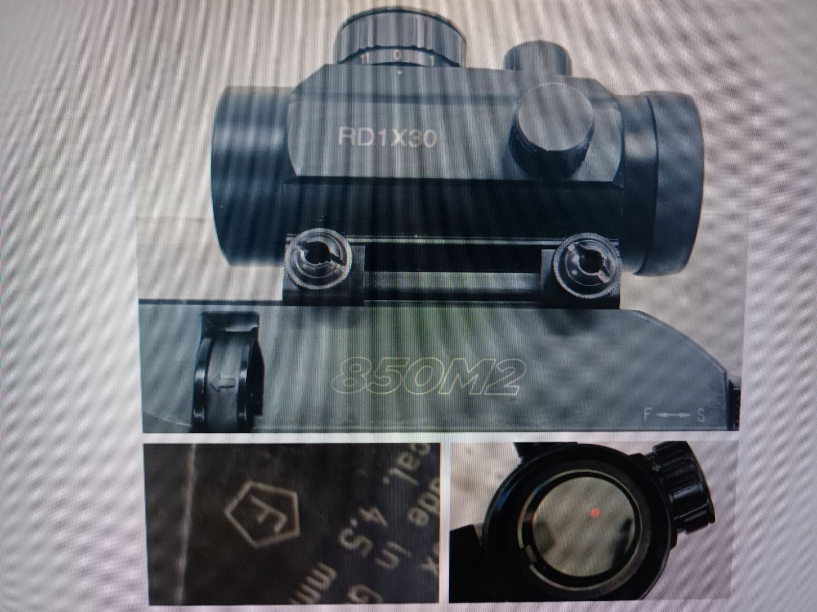 UMAREX 850 M2 - CO2 air rifle __ cal. 4.5mm __ air rifle + red dot sight __ carbine, image 2 of 9