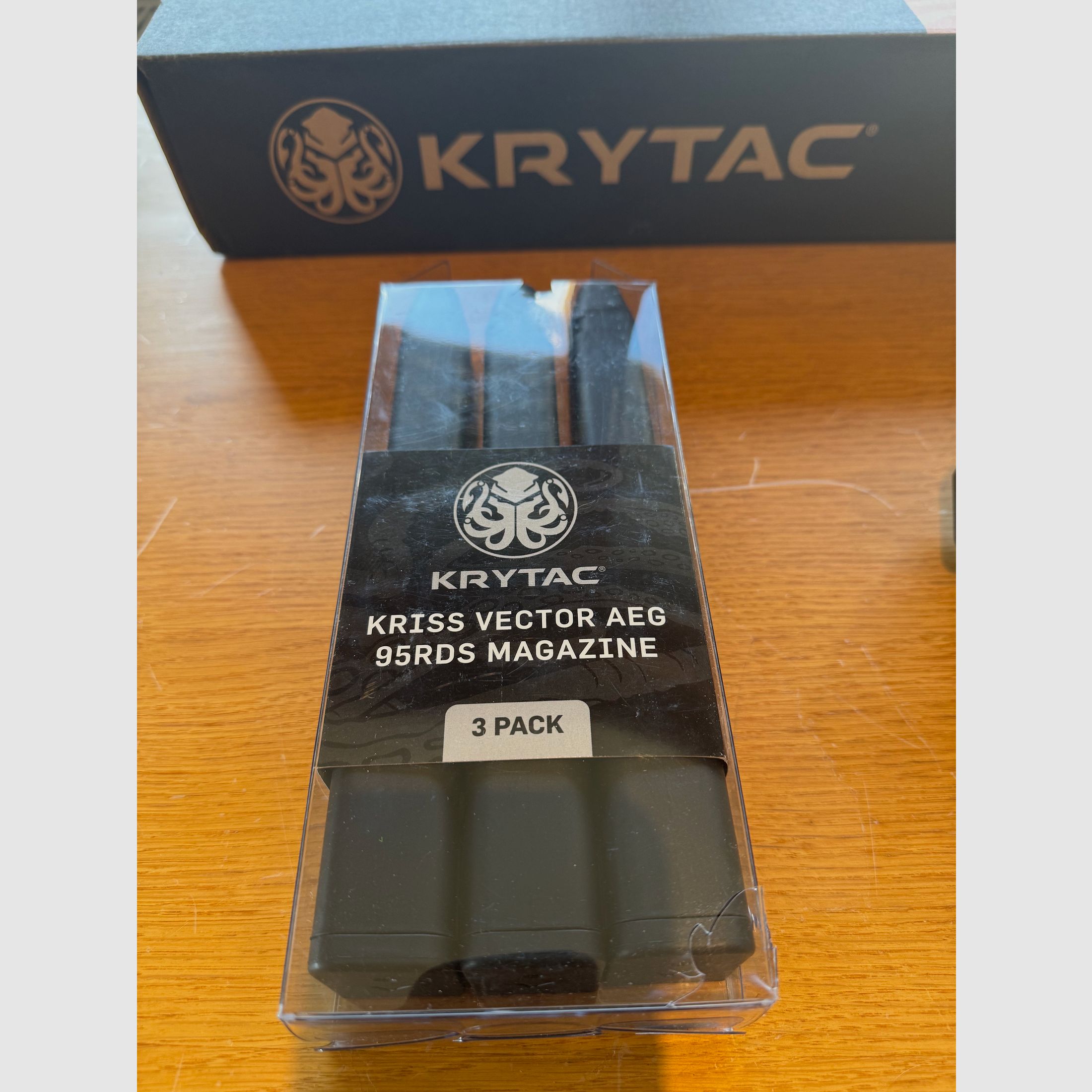 Krytac Kriss Vector Airsoft S-AEG (schwarz) + Ausrüstung