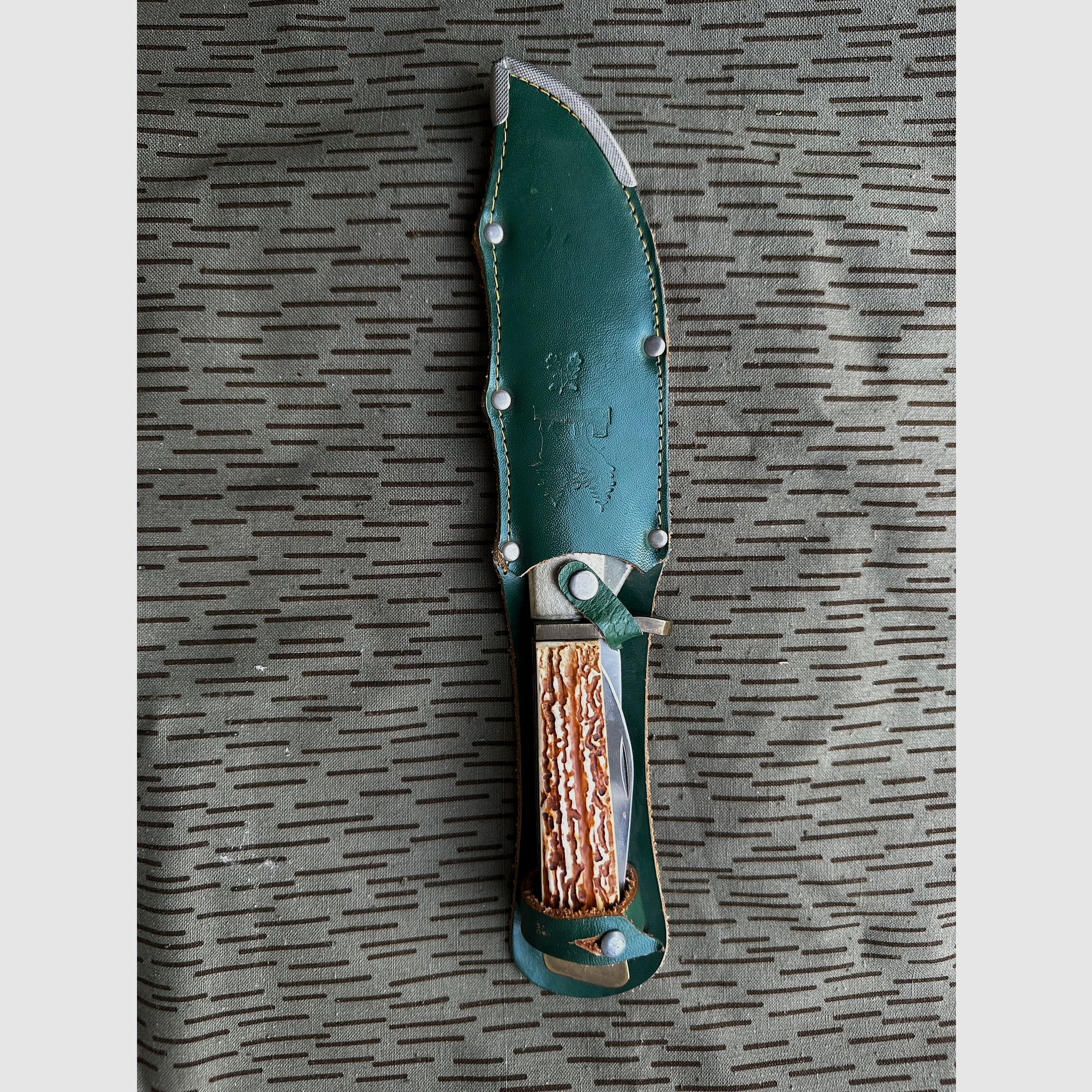 Waidbesteck Jagdmesser DDR Mühlhausen 
