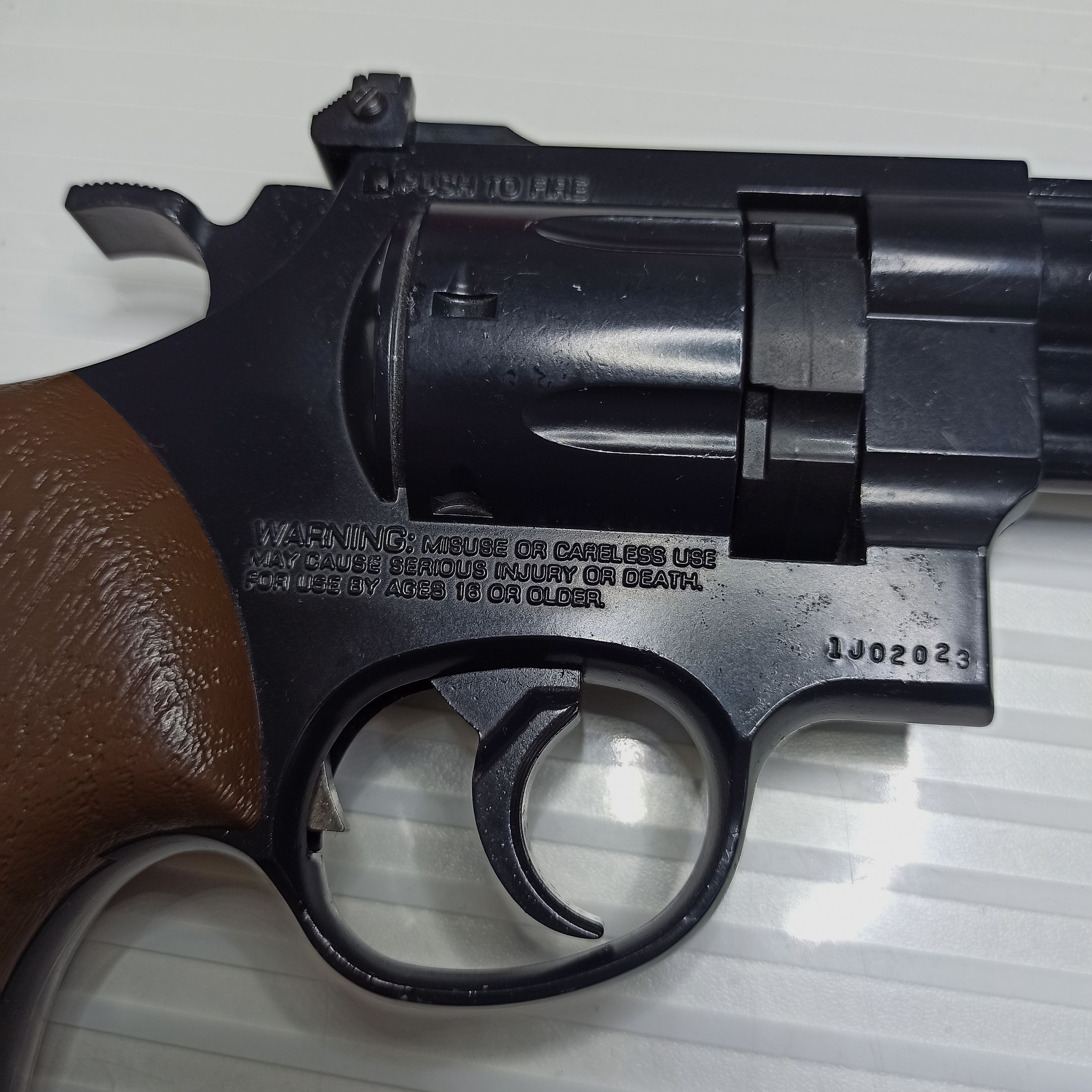 Vintage: CO2 Revolver "Daisy" Powerline 44 Diabolo 4,5 