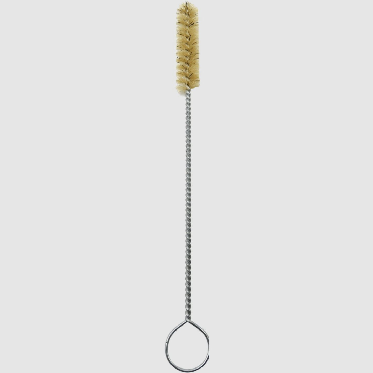 Brosse en poils avec manche pour le nettoyage de pistolet, image 3 sur 4