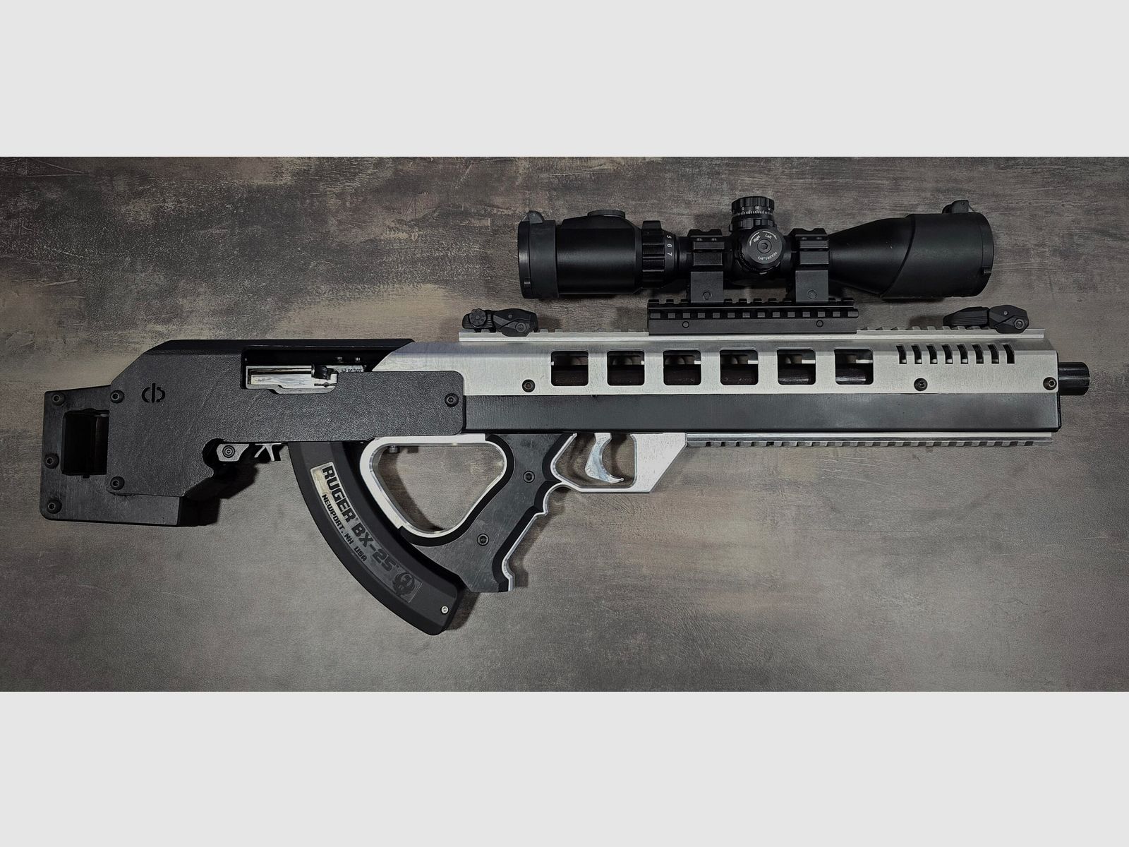 Ruger 10/22 Personnalisé cal. 22L.r D'occasion! Très bonne performance de tir!, image 2 sur 3