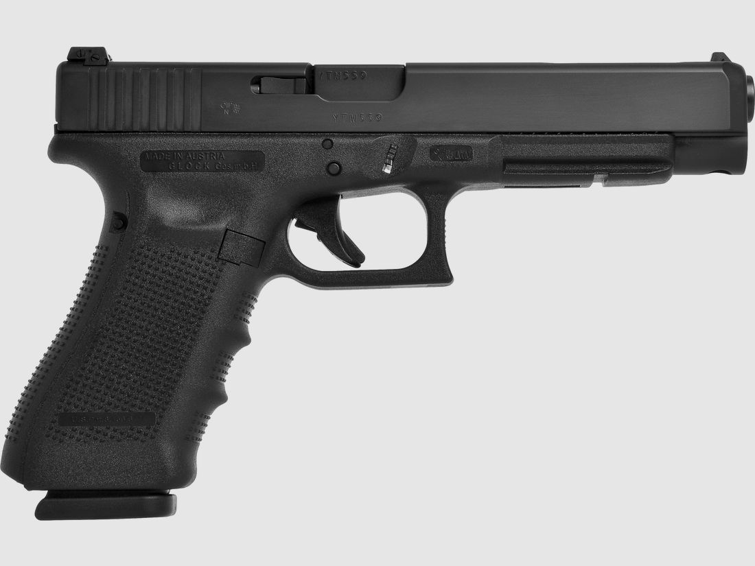 Glock pistool G34 Gen4 9mm Luger 5,31" / 13,5 cm 17 schoten, competitie