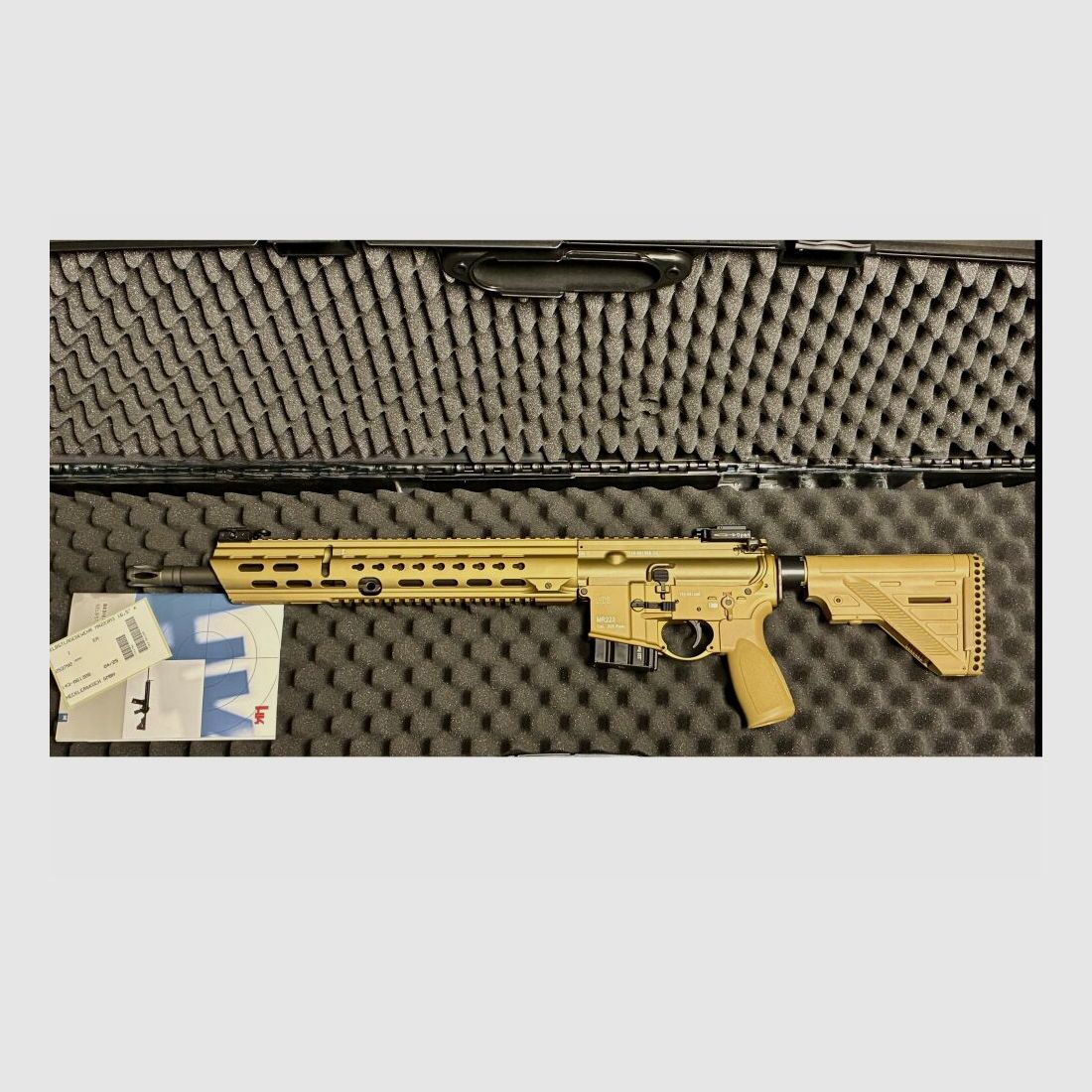 Heckler & Koch MR 223 A3 16,5 Zoll Sportlich Zugelassen Sand