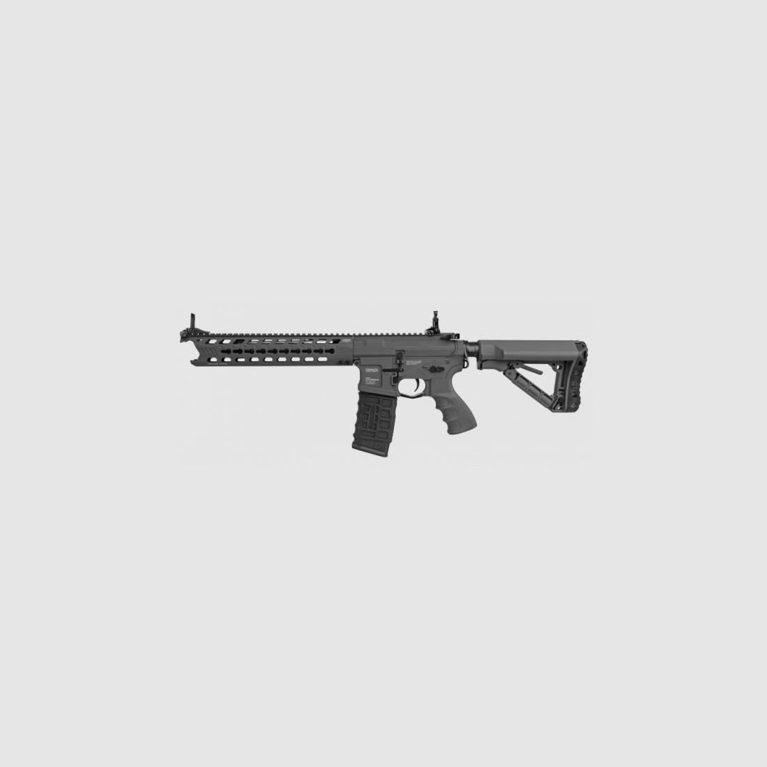 G&G GC16 PREDATOR METALL - S-AEG - GREY - 6MM - AIRSOFT