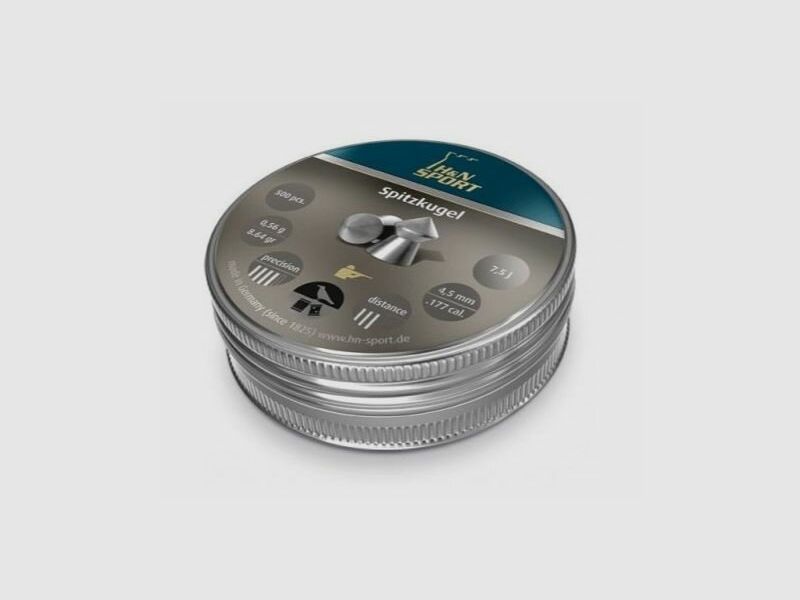 H&N plomb pointu 4,5 mm