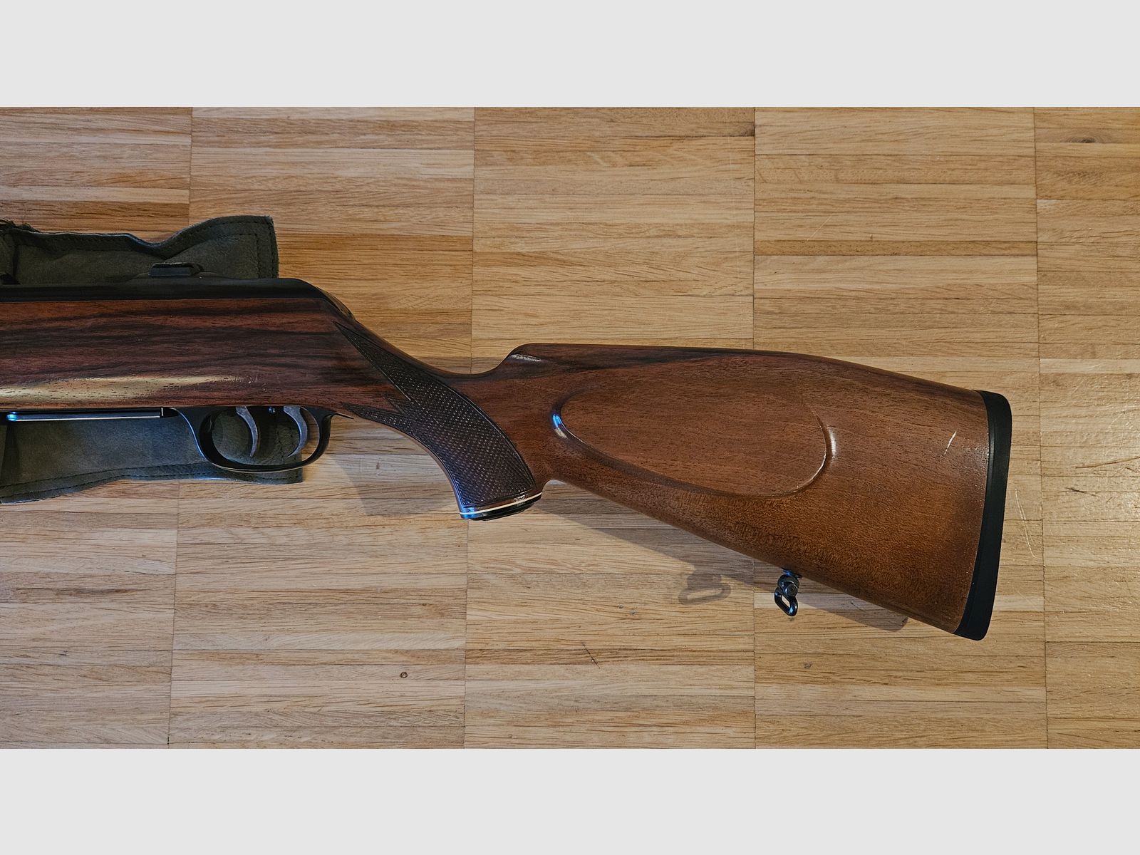 Top Krico 600 in .243 Winchester with sun cut and SWM