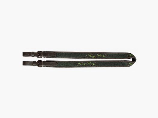 Loden strap with oak leaves