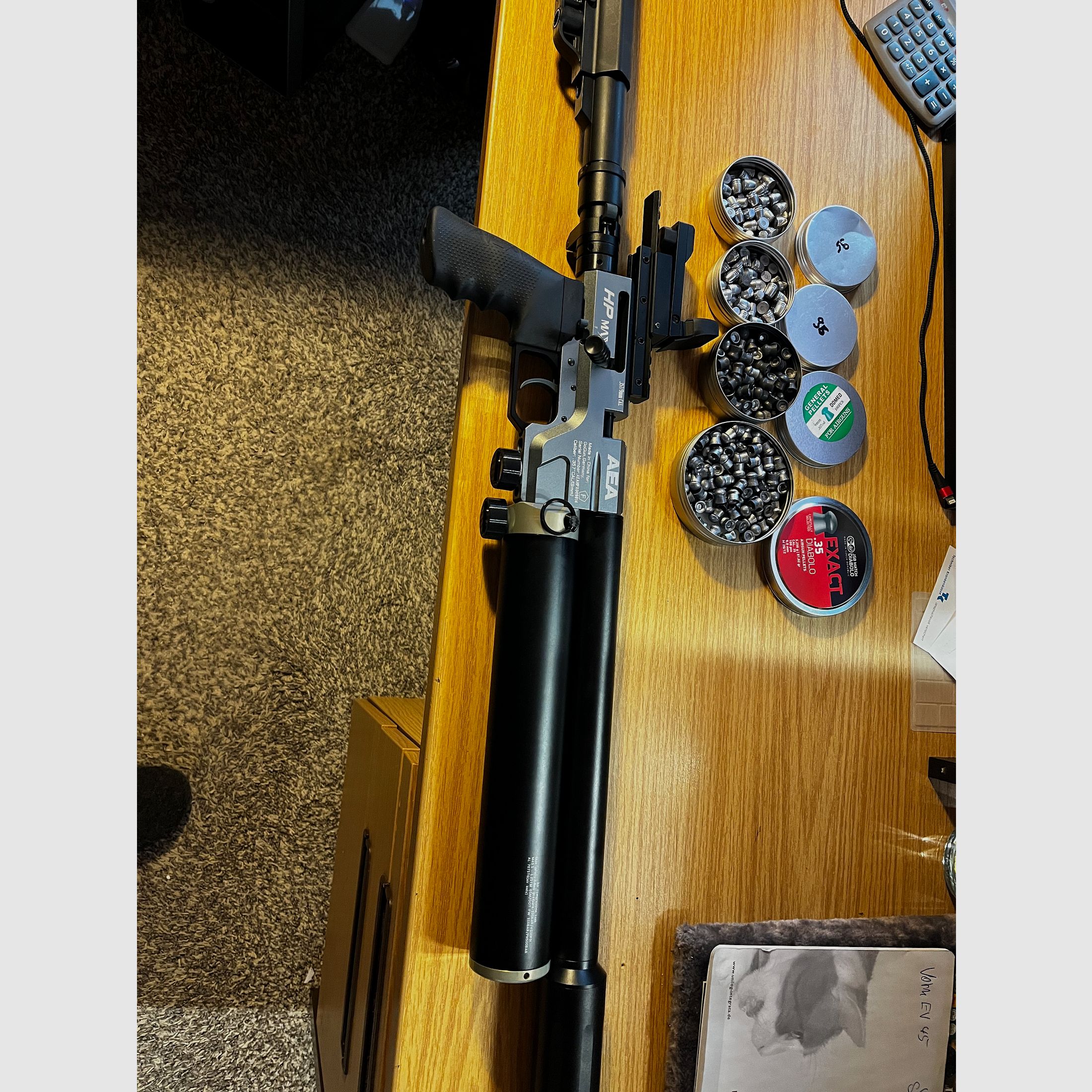 AEA HP Max rifle de aire de repetición