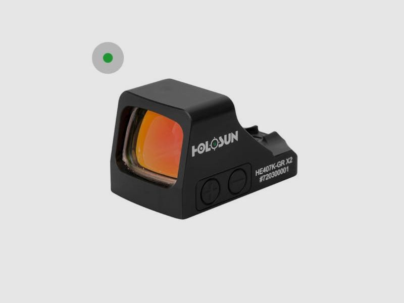 Holosun HE407K-GR-X2 Open Reflex Vizier, afbeelding 1 van 6