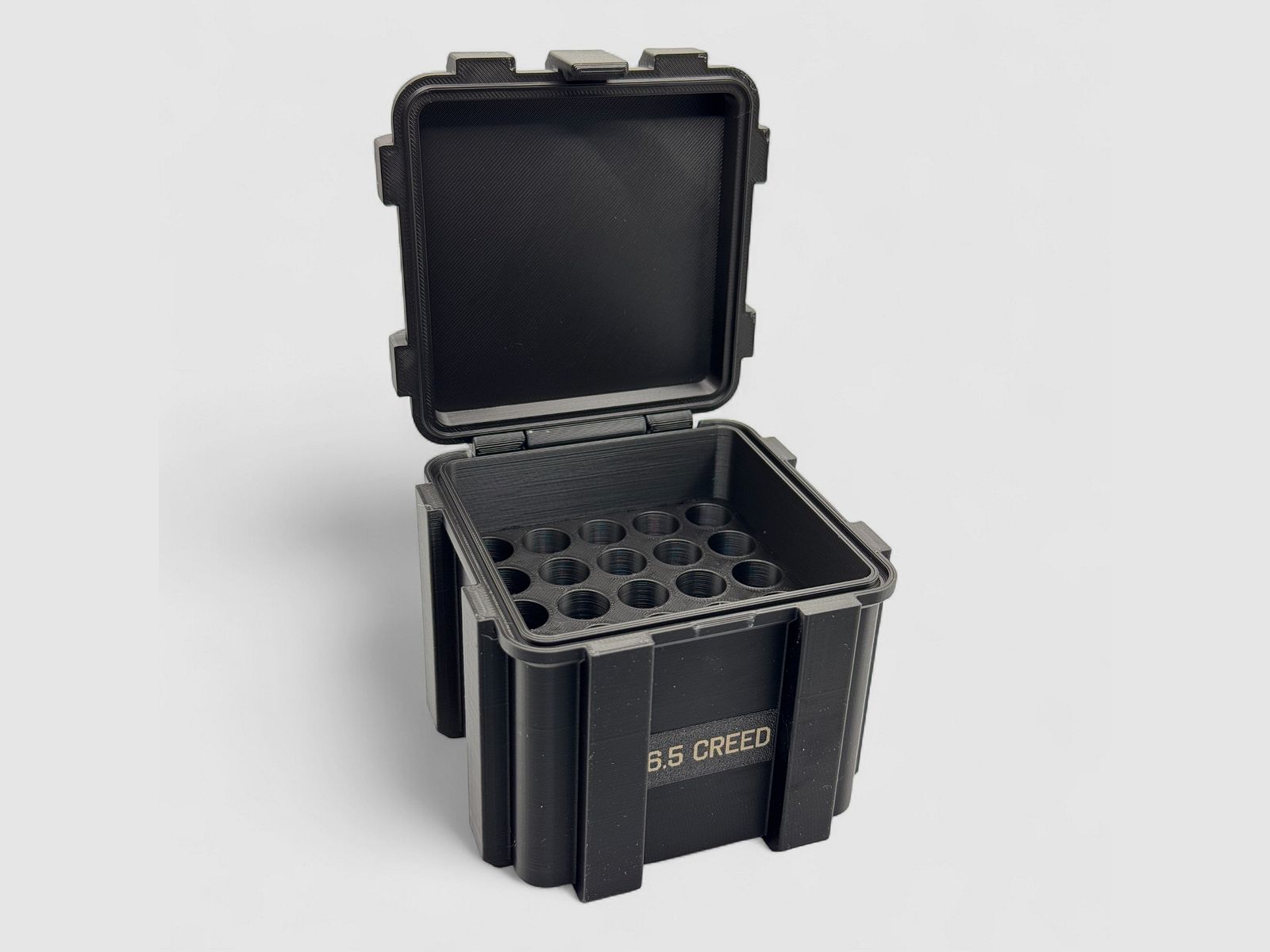 Filamelt Munitionsbox / .270 Weatherby Magnum / ‘Klappdeckel’ / Patronenbox, Ammo Box, Bild 5 von 7